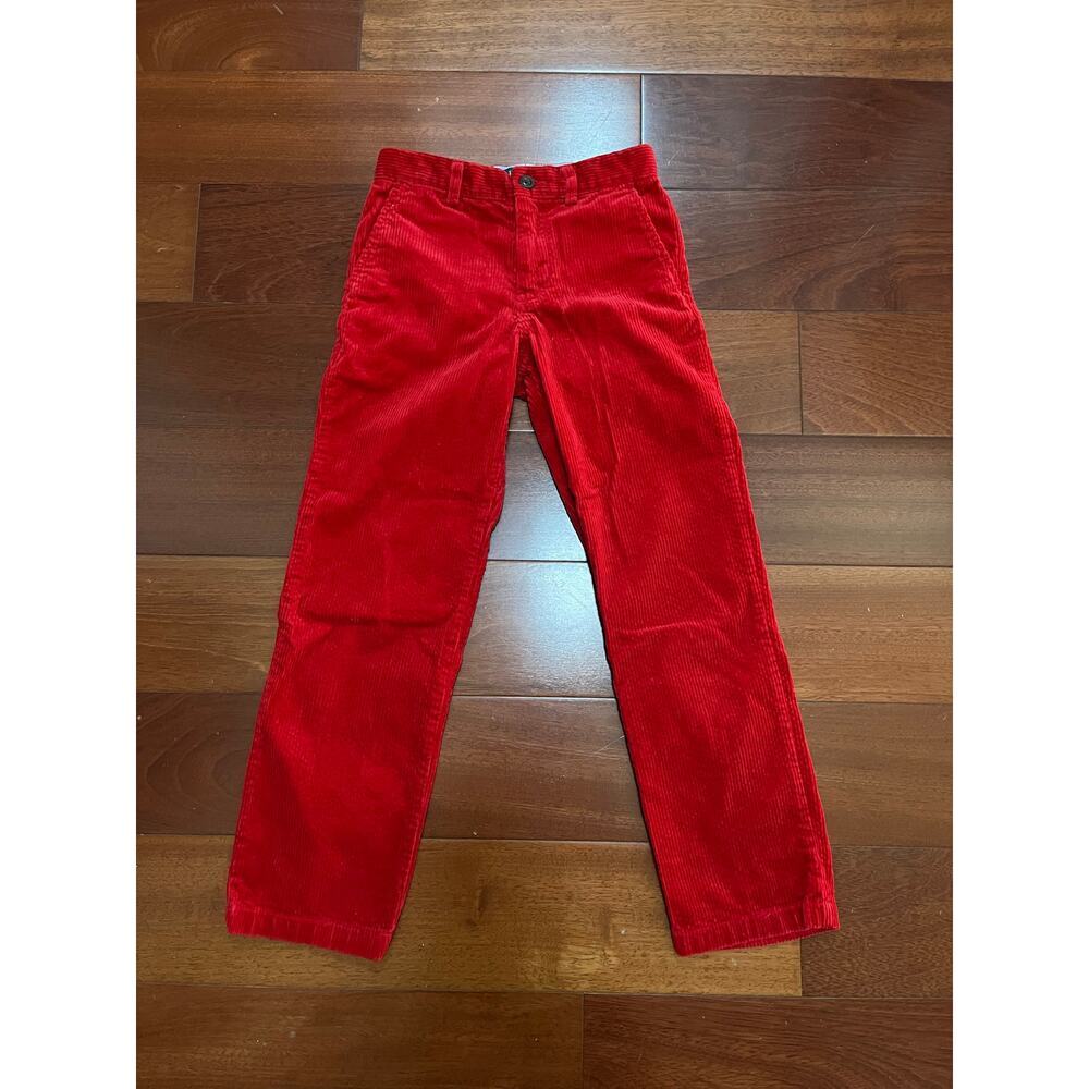 Polo Ralph Lauren Boys Red Corduroy Pants Size 7